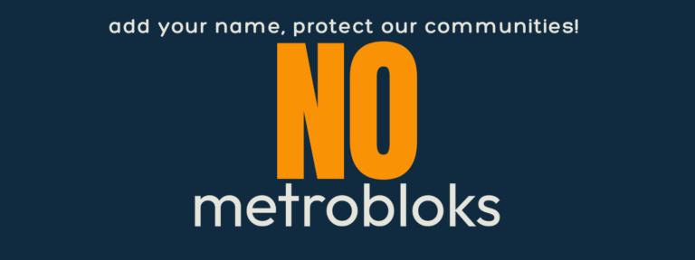 Petition: No Metrobloks in Indy!